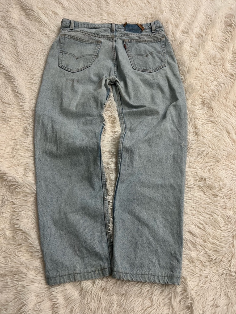 Vintage Levi's 505 double XX Light Wash Relaxed Fit Men's Jeans/A172